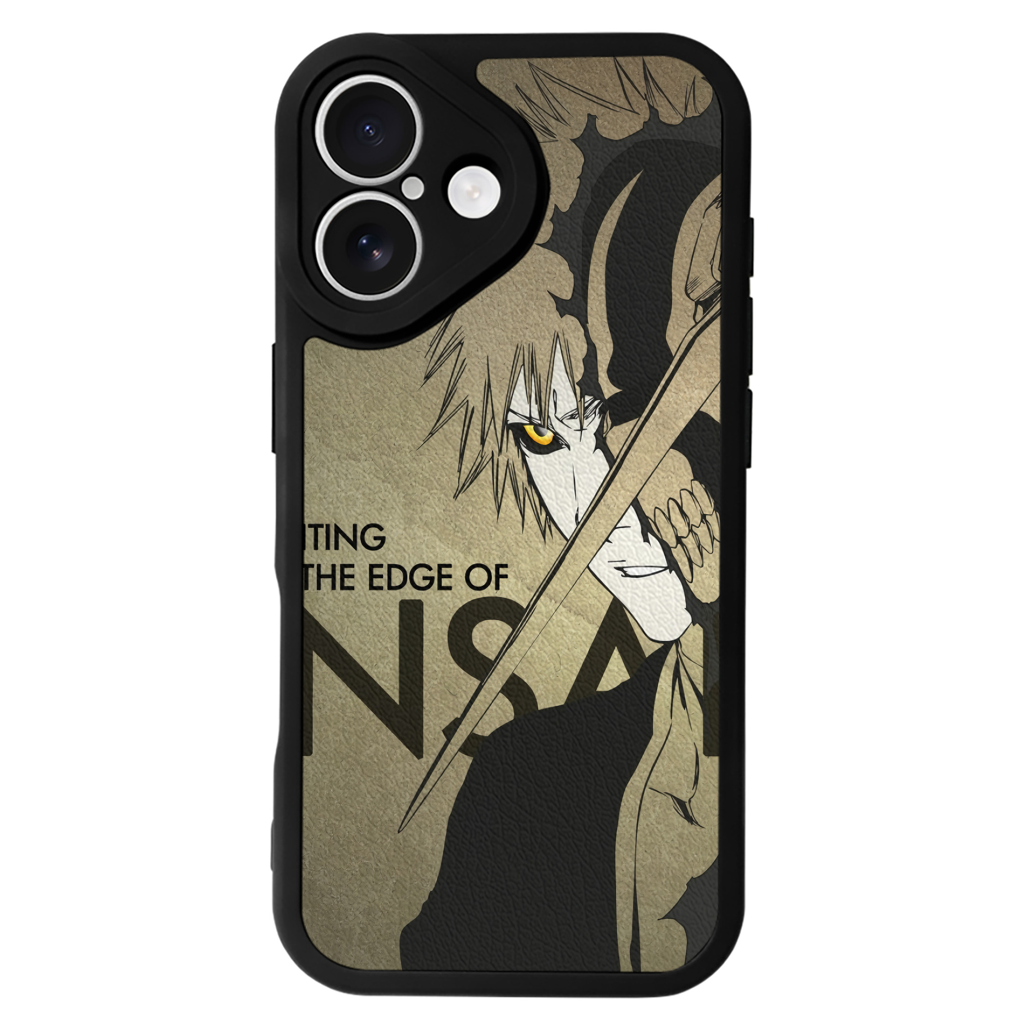 （画像用） ブリーチ BLEACH 【iPhone 16シリーズ対応】シリコンスマホケース（レザー調） 材質：シリコン